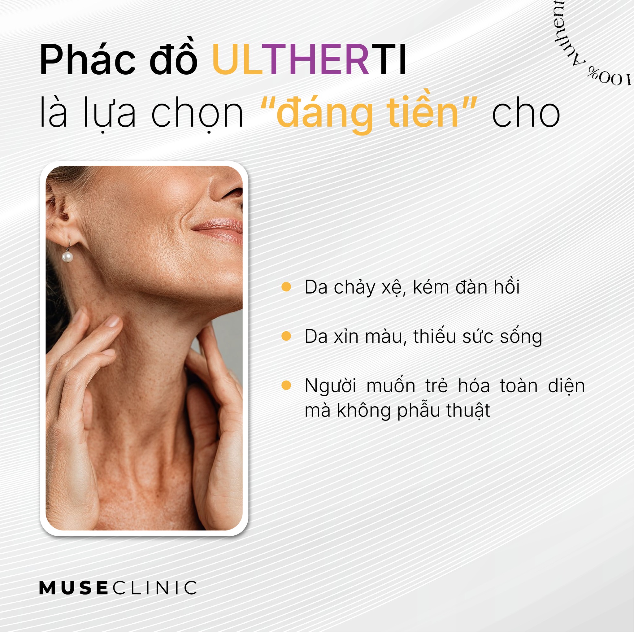 ULTHERTI – Siêu Phác Đồ Trẻ Hóa Da 3 Công Nghệ Độc Quyền Tại Muse Clinic