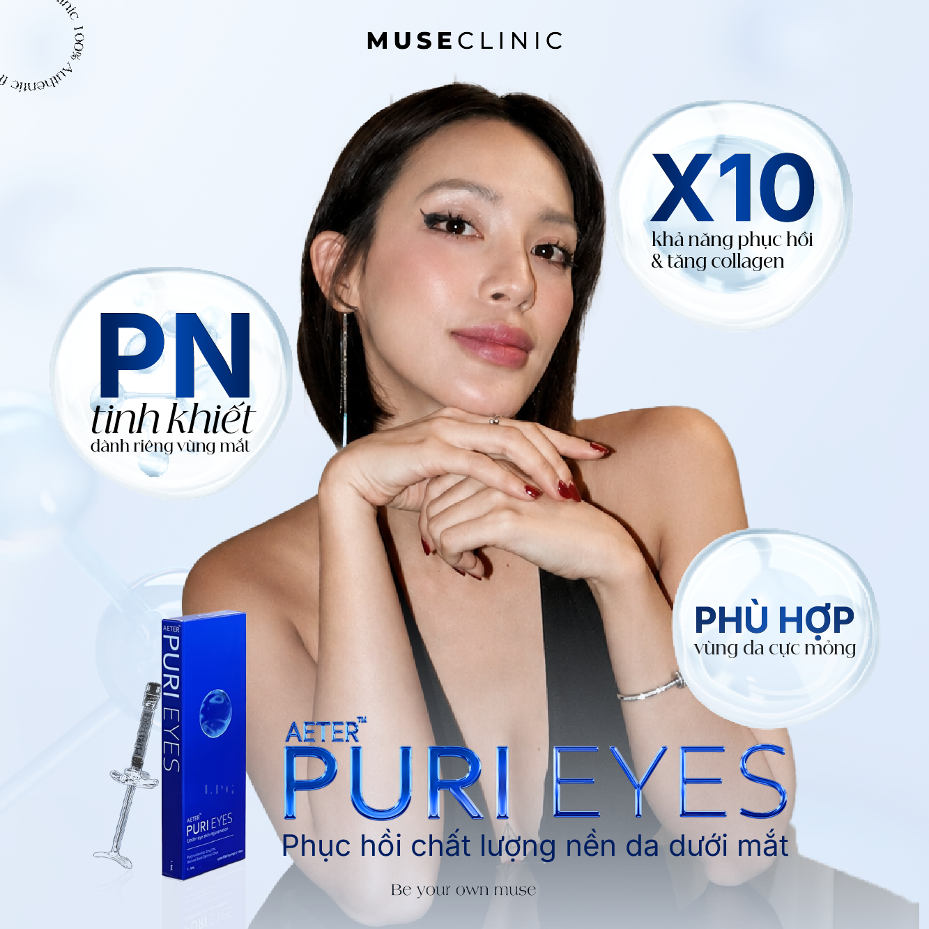 BỘ 3 TRẺ HÓA VÙNG MẮT THẾ HỆ MỚI KHÔNG CẦN PHẪU THUẬT - GIẢI PHÁP CHO ĐÔI MẮT TƯƠI TRẺ TỰ NHIÊN 