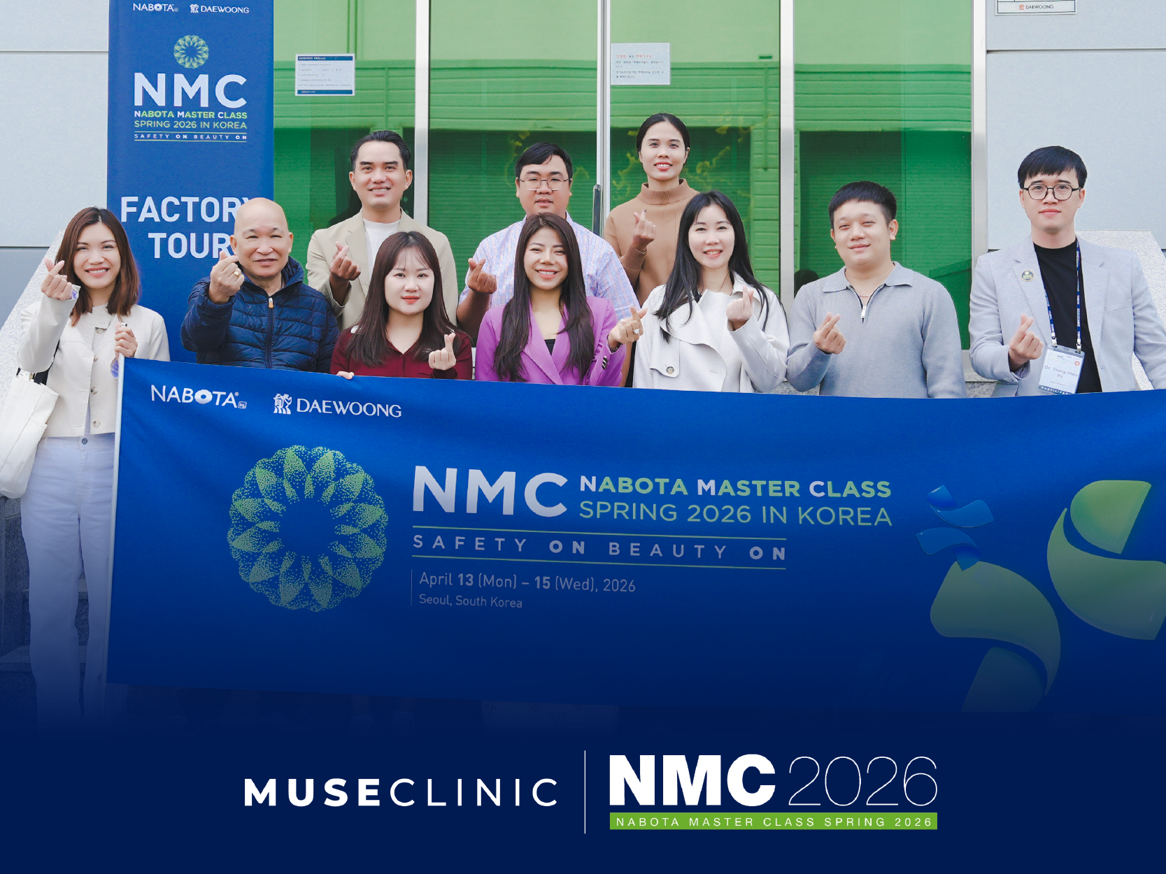 Muse Clinic vinh dự nhận chứng nhận từ NABOTA Master Class 2026 tại Hàn Quốc 