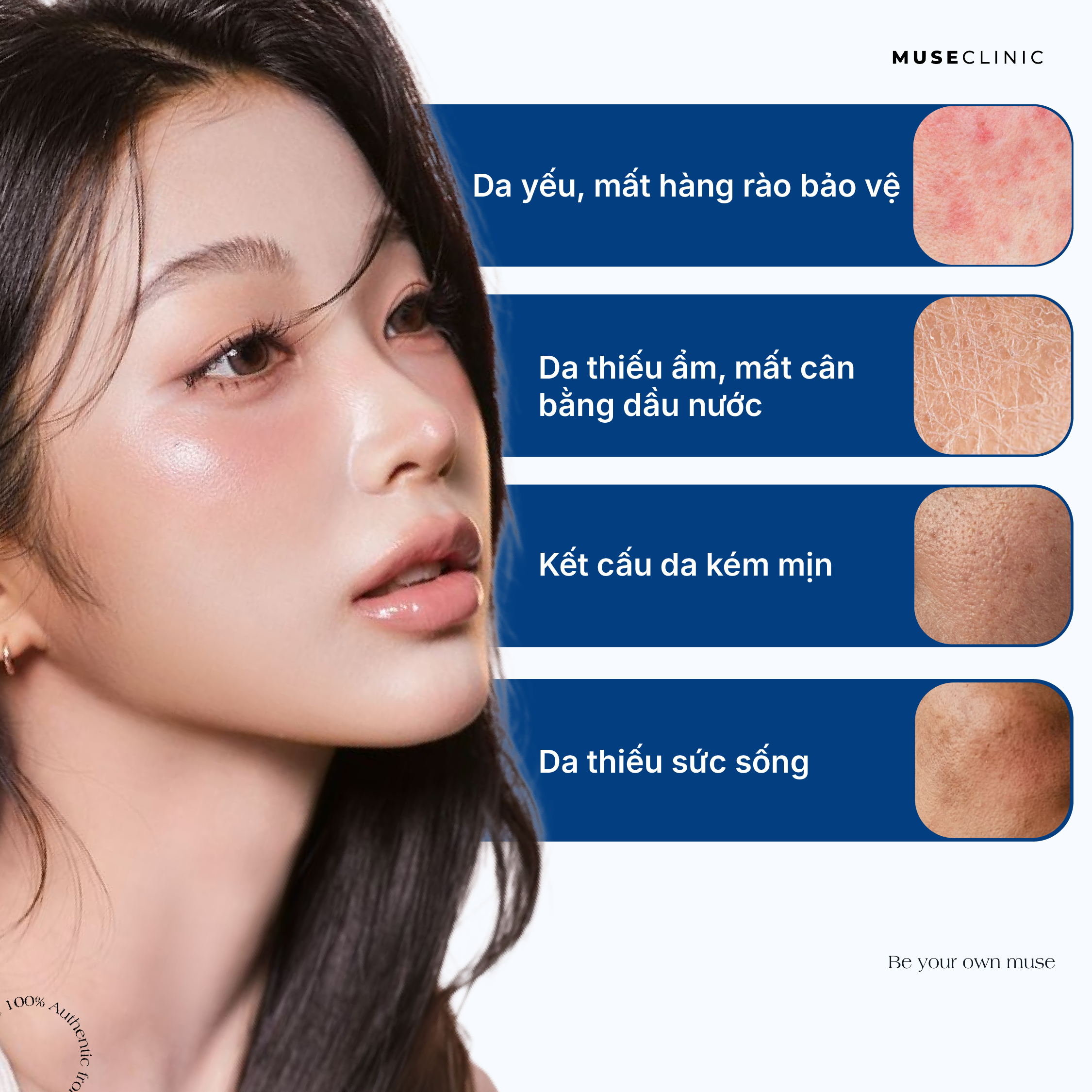 Mất Hàng Rào Bảo Vệ Da: Vì Sao Bạn Skincare Hoài Mà Da Vẫn Không Đẹp?