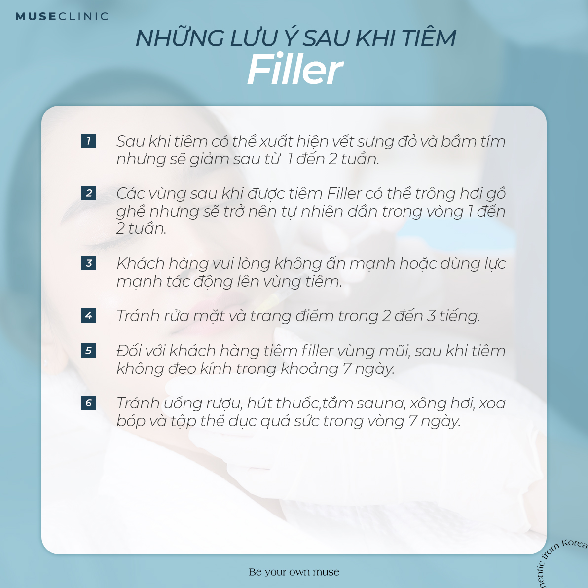 LƯU Ý SAU LIỆU TRÌNH