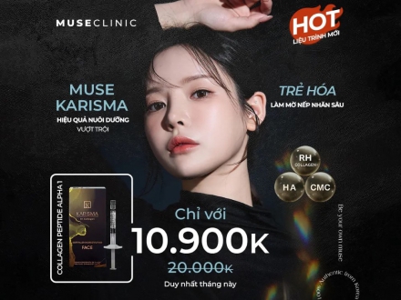 MUSE KARISMA - DẪN ĐẦU XU THẾ TRẺ HOÁ DA