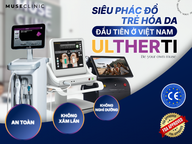 ULTHERTI – Siêu Phác Đồ Trẻ Hóa Da 3 Công Nghệ Độc Quyền Tại Muse Clinic