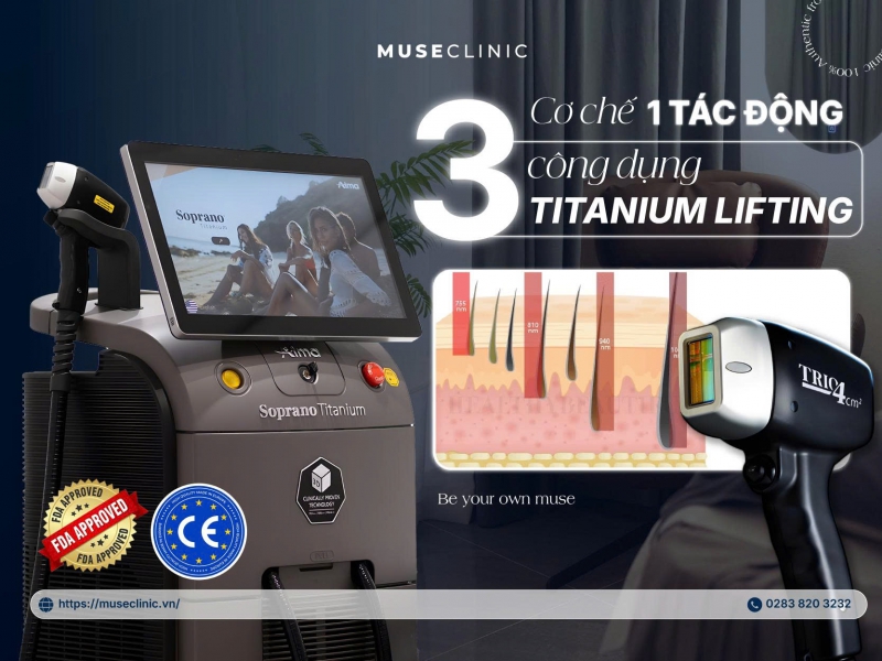 TITANIUM LIFTING - CƠ CHẾ TRẺ HÓA DA ĐỘT PHÁ 3 TRONG 1