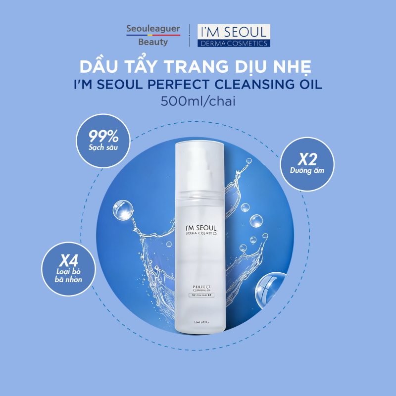 Dầu tẩy trang I’m Seoul Perfect Cleansing Oil - 150ml