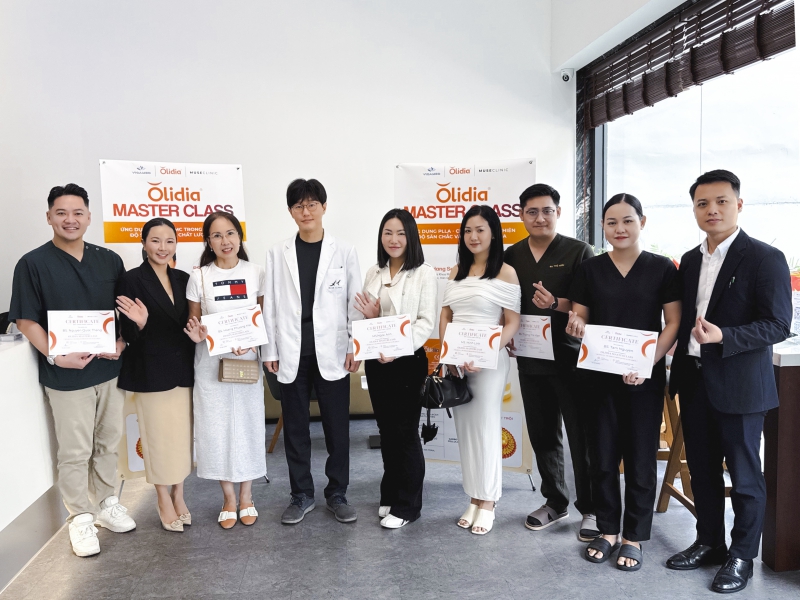 Muse Clinic x Olidia Việt Nam: Cập nhật xu hướng tăng sinh Collagen & trẻ hóa tự nhiên trong thẩm mỹ nội khoa