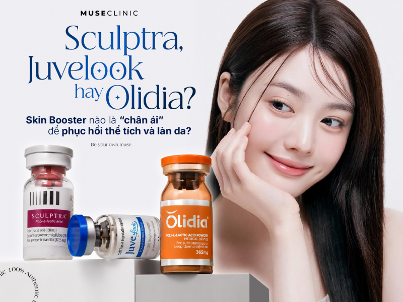 Sculptra, Juvelook hay Olidia? Skin Booster nào là “chân ái” để phục hồi thể tích và làn da? 