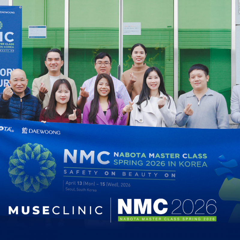 Bác Sĩ Muse Clinic Tham Dự Nabota Master Class 2026 Tại Hàn Quốc